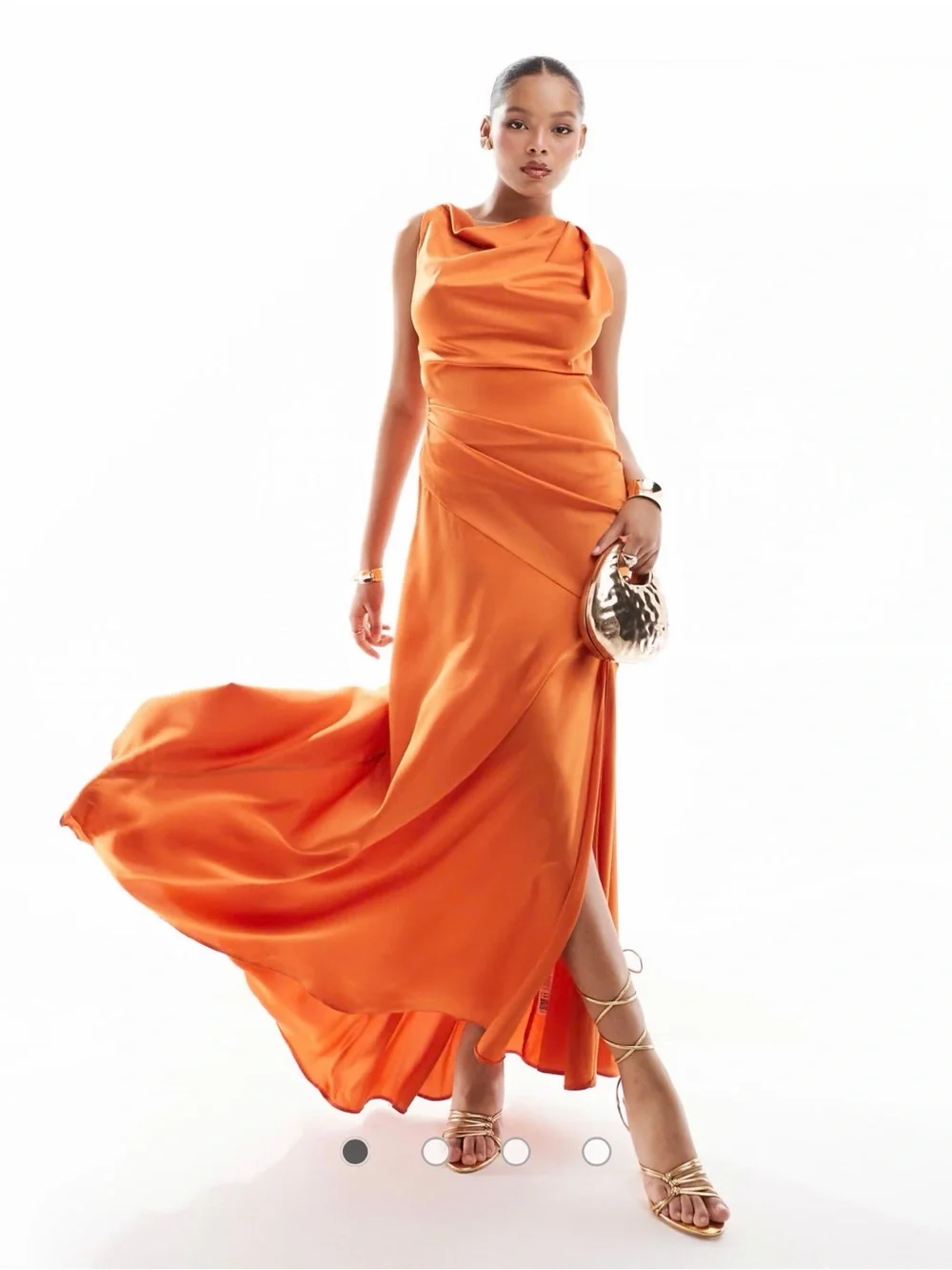asos orange bridesmaid dress The 20 Best Orange Bridesmaid Dresses to Shop